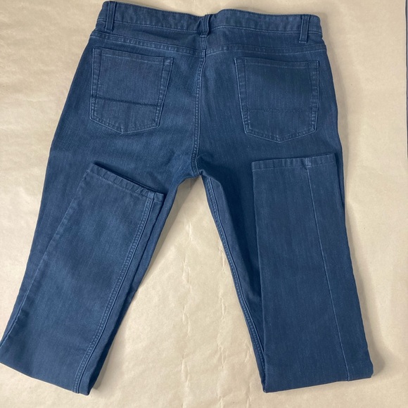 Lands' End Canvas 1963 super slim fit size 9 jeans in dark blue like new! - Picture 15 of 16